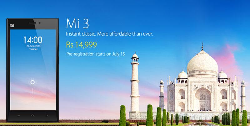 Xiaomi's First Smartphone Launch in India