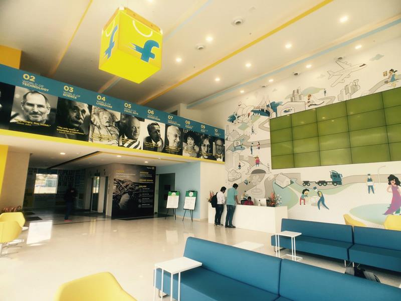 Flipkart New Office is the Coolest Place to Work