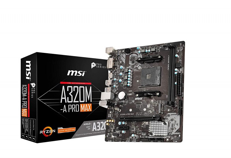 MSI A320M AMD gaming motherboard