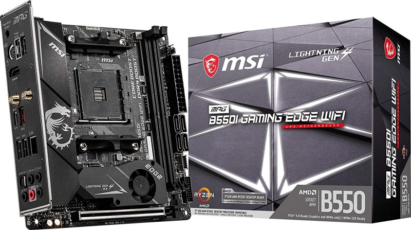 MSI MPG B550I Gaming Edge Motherboard