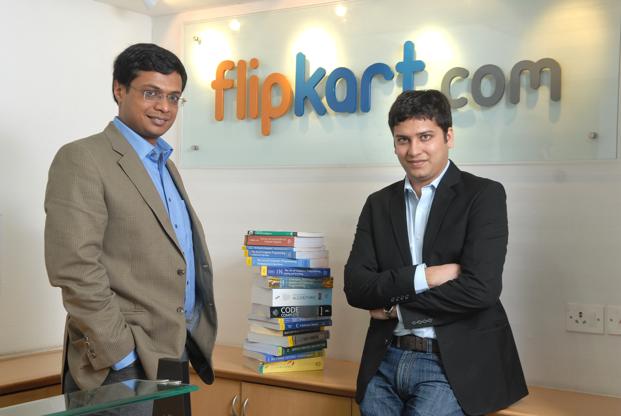 Sachin Bansal Binny Bansal Flipkart