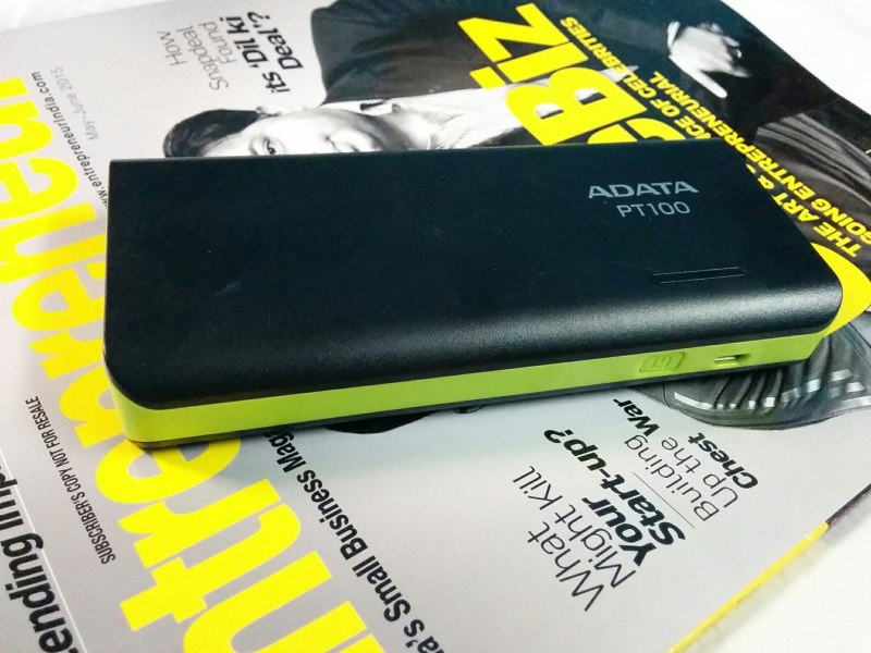 Review Adata PT100 the 10000 mAh Power Bank