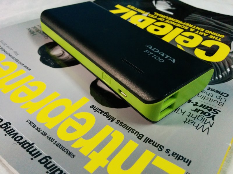 Review Adata PT100 the 10000 mAh Power Bank