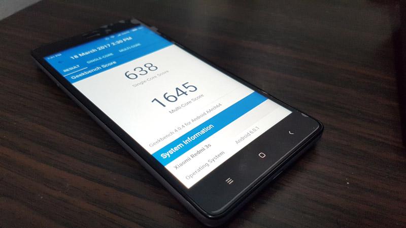 Redmi 3S Prime Benchmark