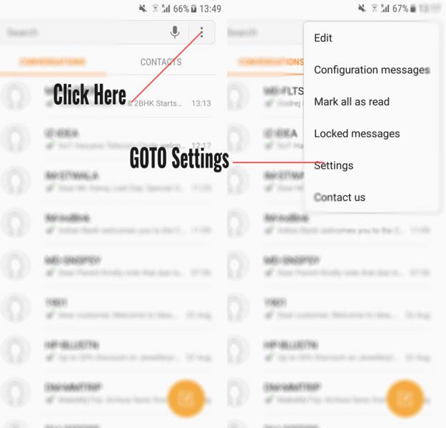 How To Block SMS On Your Samsung Phone Easy Way (Images)
