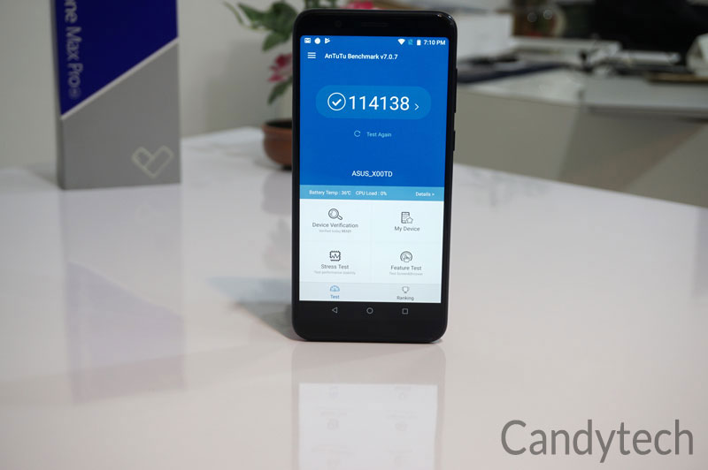 Antutu Score Zenfone Max PRO M1