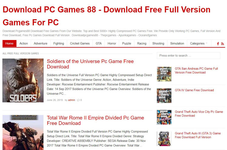 Top 10 Best Free PC Game Download Websites 