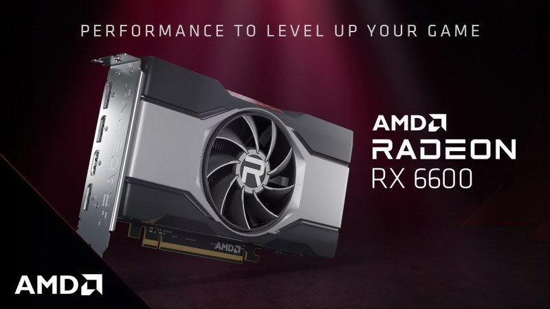 AMD Radeon RX 6600 GPU