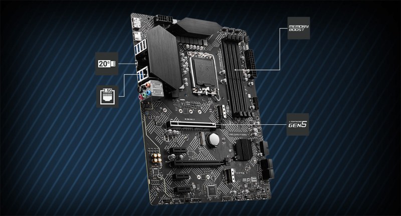 MSI PRO Z690 P ATX Motherboard