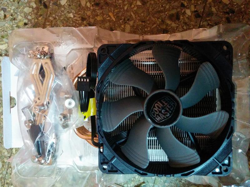 unboxing image cooler master hyper 212X