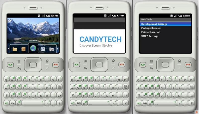 android Milestone Candytech