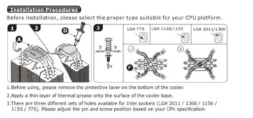 retention plate screw position